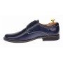 Pantofi barbati casual din piele naturala bleumarin inchis, P80BLM